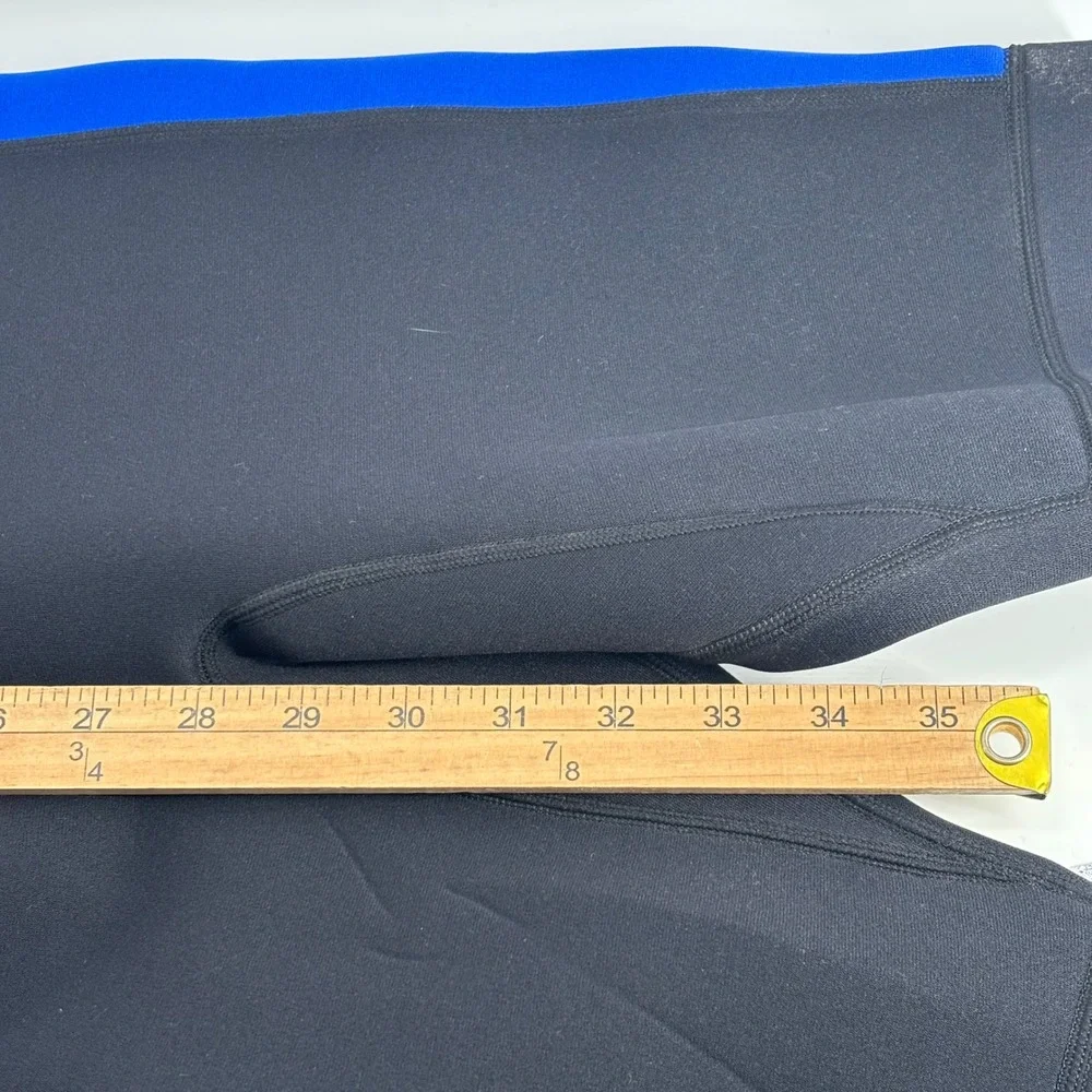 Bare Ignite Wetsuit Shorty Mens ML Blue Black Powerstretch Neoprene Diving Surf